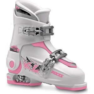 Roces Idea Up Skischoenen Kinderen Wit Rood Zwart