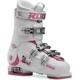 Roces - Kids Idea Free - Skischoen - Wit Roze - Hard PP Shell
