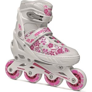 Roces Meisjes Inline Skates Compy 8.0, Wit / Violet, 38-41