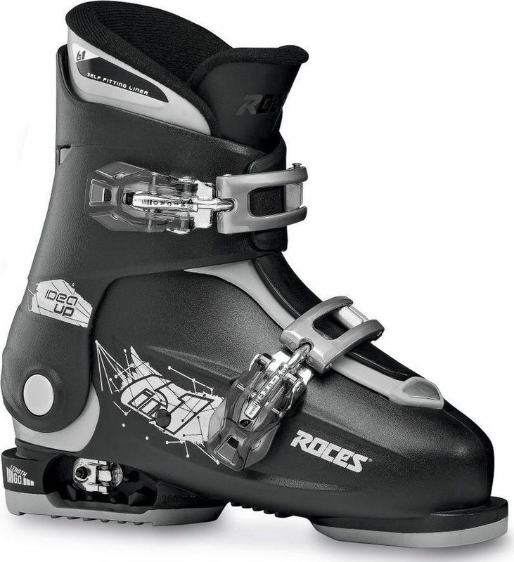 Roces Skischoenen - Idea Up - Junior - 30-35 - Zwart/Zilver