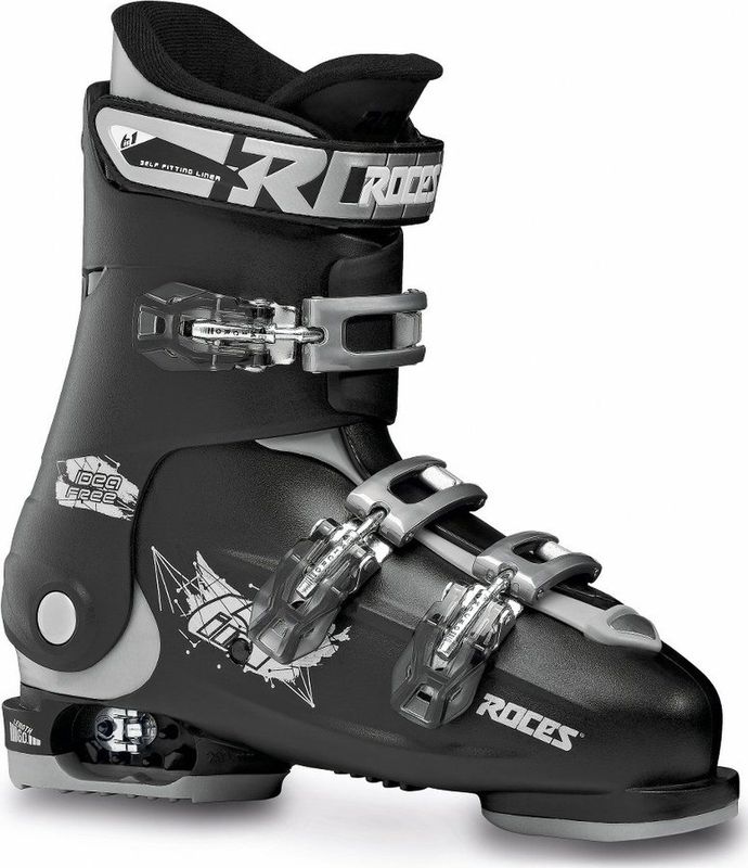 Roces Skischoenen - Idea Free - Junior - 36-40 - Zwart/Zilver