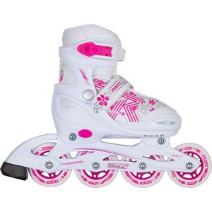Inline Skates Roces Girls Jokey 3.0 White Pink-Schoenmaat 38 - 41