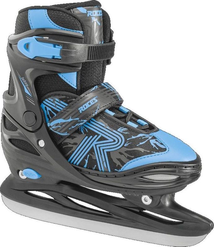 Roces - IJshockeyschaatsen - 34-37 - Kinderen - Jongens - Zwart/blauw