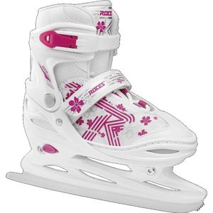 Roces Jokey Ice 3.0 Meisjesschaatsen, wit-roze, 30-33