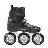 Roces EGO 3X110 TIF inline skates voor volwassenen, zwart-zilver, maat 42