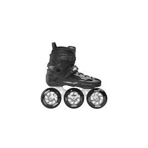 Roces EGO 3X110 TIF inline skates voor volwassenen, zwart-zilver, maat 42