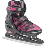 Roces - Jokey Ice 3.0 - Verstelbare Ijshockeyschaatsen - Schaatsen - Zwart/roze - 34-37