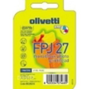 Olivetti FPJ 27 (B0203 K) 3 kleuren foto cartridge (origineel)