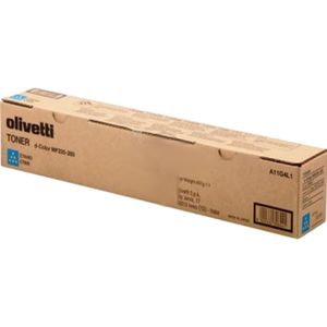 Olivetti B0857 toner cartridge cyaan (origineel)