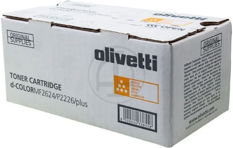 Olivetti B1240 toner cartridge geel (origineel)