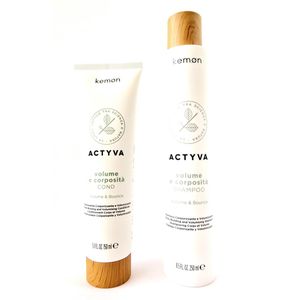 Kemon ACTYVA Volume & Bounce Duo shampoo 250ml + Conditioner 150ml