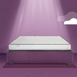 Farmarelax - Matras voor eenpersoonsbed 120 x 190 cm, hoogte 14 cm, waterschuim, Made in Italy, orthopedisch, antibacterieel, hypoallergeen, vormvast, anti-mijt en ademend, model: Easyvan