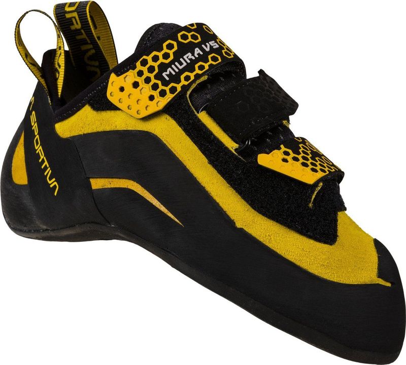 La Sportiva - Klimschoenen - Miura VS Black/Yellow voor Heren - Maat 39 - Geel