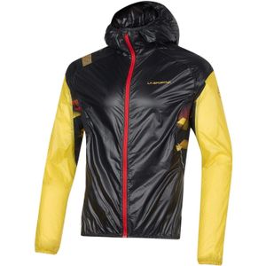 La Sportiva Blizzard Windbreaker Jas Geel,Zwart Man