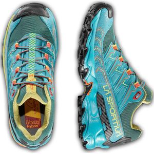 La Sportiva Womens Ultra Raptor II GTX Trailrunningschoenen (Dames |turkoois |waterdicht)