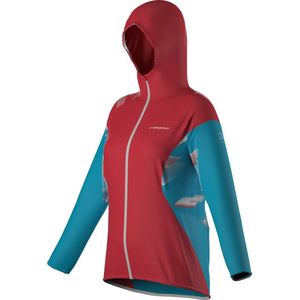La Sportiva Briza Windbreaker Jas Rood,Blauw S Vrouw