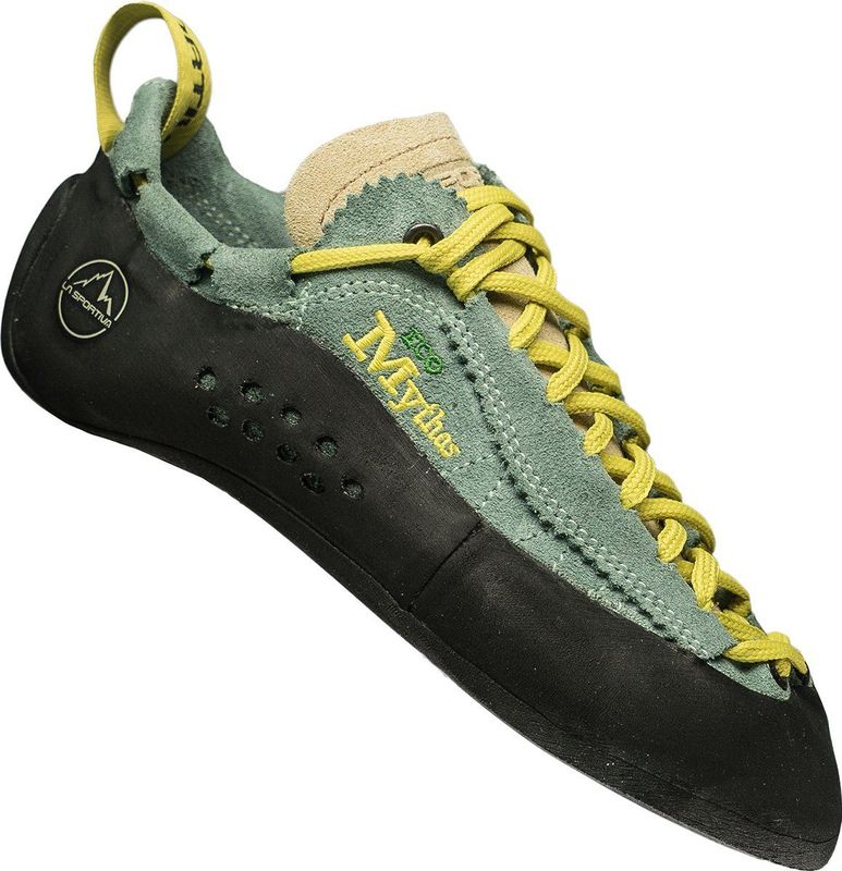 La Sportiva - Mythos Eco - Klimschoenen - Zwart/Olijfgroen