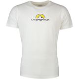La Sportiva Footstep T-shirt Met Korte Mouwen Wit M Man