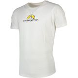 La Sportiva Footstep T-shirt Met Korte Mouwen Wit M Man