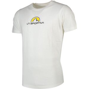 La Sportiva Footstep T-shirt Met Korte Mouwen Wit M Man