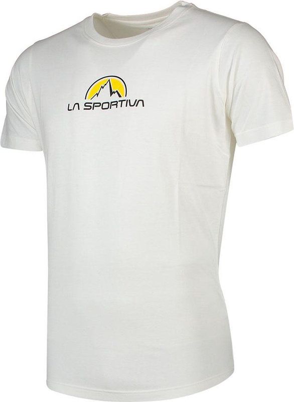 La Sportiva Footstep T-shirt Met Korte Mouwen Wit M Man