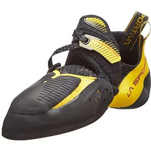 La Sportiva - Klimschoenen - Solution Comp Black Yellow voor Heren - Maat 41.5 - Zwart