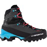 La Sportiva - Dames wandelschoenen - Aequilibrium LT Woman GTX Black/Hibiscus voor Dames - Maat 39 - Zwart