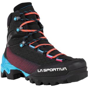 La Sportiva - Dames wandelschoenen - Aequilibrium ST Woman GTX Black/Hibiscus voor Dames - Maat 38 - Zwart