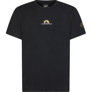 La Sportiva - Promo T-shirt - Zwart - Korte Mouwen - Heren