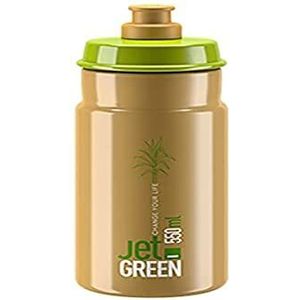 Elite S.R.L. Unisex – volwassen Jet Green drinkfles, groen/bruin, eenheidsmaat