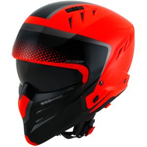 Suomy - Armor Crew - Klaphelm - Oranje en Zwart