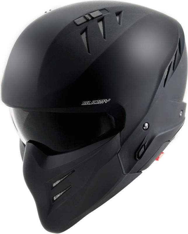 Suomy - Armor Plain - Klaphelm - Mat Zwart