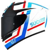Suomy - Track 1 Ninety Seven - Integraalhelm - Wit Blauw - ECE 22.06