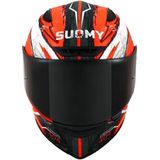 Suomy - Track 1 404 - Helm - Rood Wit - Veiligheidshelm