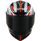 Suomy - Track-1 404 2023 - Integraalhelm - Zilver Rood Wit