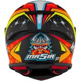 KYT - R2R Max Replica Masia 2022 - Integraalhelm - Geel/Oranje/Zwart - Composietschaal
