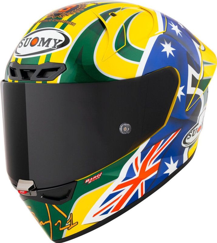 Suomy - S1-XR GP - Integraalhelm - Zwart - Comfortabele Voering