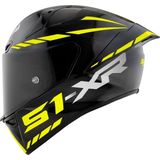 Suomy - S1-XR GP Carbon Hypersonic - Integraalhelm - Zwart Geel