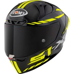 Suomy - S1-XR GP Carbon Hypersonic - Integraalhelm - Zwart Geel