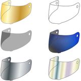 Suomy - S1-XR GP - Vervangingsscherm - Voor SR-GP Evo en Speedstar 2 Helmen