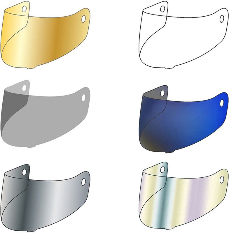 Suomy - S1-XR GP - Vervangingsscherm - Voor SR-GP Evo en Speedstar 2 Helmen