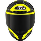 KYT - TT-Revo Electron - Integraalhelm - Mat Zwart Geel