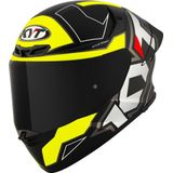 KYT - TT-Revo Electron - Integraalhelm - Mat Zwart Geel