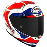 Suomy - SR-GP Evo - Integraalhelm - Rood Blauw - Composiet Carbon
