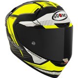 Suomy - SR-GP Evo - Integraalhelm - Geel Wit - Composiet Carbon