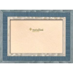Natalini Fotolijst, gemaakt in Italië, tulpen, lichtblauw, 20,3 x 25,4 cm