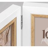 Zep Ayas dubbel houten frame voor 2 foto's 13 x 18 cm portretformaat