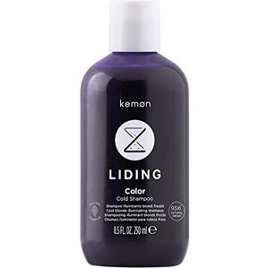 Kemon Liding Color Cold Shampoo shampoo die gele tonen neutraliseert 250 ml