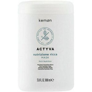 Kemon Actyva Nutrizione - Intensief hydraterend masker voor zeer droog haar 1000ml