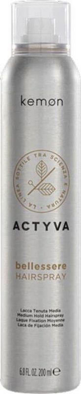 Kemon - Actyva Bellessere - Haarlak - 200 ml - Gemiddelde Fixatie